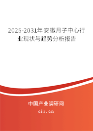 2025-2031年安徽月子中心行業現狀與趨勢分析報告 2025-2031年安徽月子中心行業現狀與趨勢分析報告