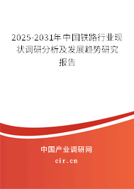 (最新)中國鐵路行業現狀調研分析及發展趨勢研究報告 (最新)中國鐵路行業現狀調研分析及發展趨勢研究報告