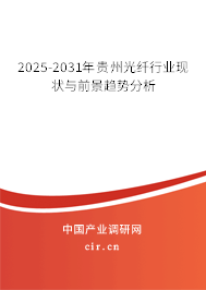 2025-2031年貴州光纖行業現狀與前景趨勢分析 2025-2031年貴州光纖行業現狀與前景趨勢分析