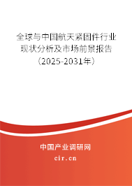 全球與中國航天緊固件行業現狀分析及市場前景報告(2025-2031年) 全球與中國航天緊固件行業現狀分析及市場前景報告(2025-2031年)