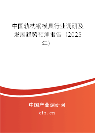 中國軌枕鋼模具行業調研及發展趨勢預測報告(2025年) 中國軌枕鋼模具行業調研及發展趨勢預測報告(2025年)
