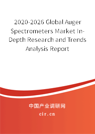 2020-2026 Global Auger Spectrometers Market In-Depth Research and Trends Analysis Report 2020-2026 Global Auger Spectrometers Market In-Depth Research and Trends Analysis Report