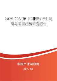2024-2030年中國網線行業調研與發展趨勢研究報告 2024-2030年中國網線行業調研與發展趨勢研究報告