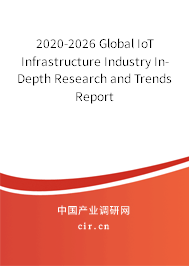 2020-2026 Global IoT Infrastructure Industry In-Depth Research and Trends Report 2020-2026 Global IoT Infrastructure Industry In-Depth Research and Trends Report