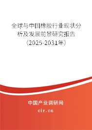 全球與中國橡膠行業現狀分析及發展前景研究報告(2025-2031年) 全球與中國橡膠行業現狀分析及發展前景研究報告(2025-2031年)