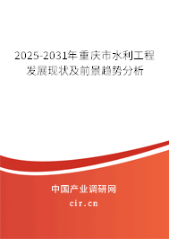 2025-2031年重慶市水利工程發展現狀及前景趨勢分析 2025-2031年重慶市水利工程發展現狀及前景趨勢分析