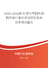 2025-2031年全球與中國木制揚聲器行業現狀調研及發展前景預測報告 2025-2031年全球與中國木制揚聲器行業現狀調研及發展前景預測報告