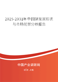 2025-2031年中國銻發展現狀與市場前景分析報告 2025-2031年中國銻發展現狀與市場前景分析報告