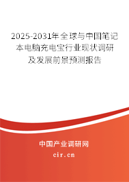 2025-2031年全球與中國(guó)筆記本電腦充電寶行業(yè)現(xiàn)狀調(diào)研及發(fā)展前景預(yù)測(cè)報(bào)告 2025-2031年全球與中國(guó)筆記本電腦充電寶行業(yè)現(xiàn)狀調(diào)研及發(fā)展前景預(yù)測(cè)報(bào)告