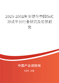 2025-2031年全球與中國SoC測試平臺行業(yè)研究及前景趨勢