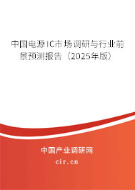 中國電源IC市場調研與行業前景預測報告(2025年版) 中國電源IC市場調研與行業前景預測報告(2025年版)
