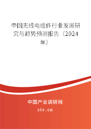 中國無線電組件行業發展研究與趨勢預測報告(2024年) 中國無線電組件行業發展研究與趨勢預測報告(2024年)
