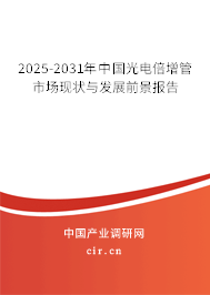 2025-2031年中國光電倍增管市場現(xiàn)狀與發(fā)展前景報告 2025-2031年中國光電倍增管市場現(xiàn)狀與發(fā)展前景報告