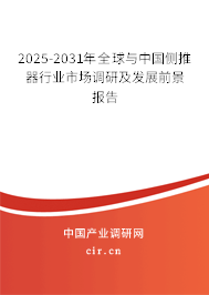 2025-2031年全球與中國側推器行業市場調研及發展前景報告