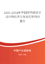 2025-2031年中國室內(nèi)精密空調(diào)市場現(xiàn)狀與發(fā)展前景預測報告 2025-2031年中國室內(nèi)精密空調(diào)市場現(xiàn)狀與發(fā)展前景預測報告