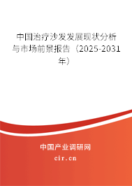 中國治療沙發(fā)發(fā)展現狀分析與市場前景報告(2025-2031年) 中國治療沙發(fā)發(fā)展現狀分析與市場前景報告(2025-2031年)