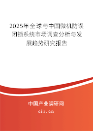 2025年全球與中國微機防誤閉鎖系統市場調查分析與發展趨勢研究報告