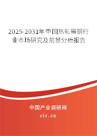 2025-2031年中國熱軋帶鋼行業市場研究及前景分析報告 2025-2031年中國熱軋帶鋼行業市場研究及前景分析報告