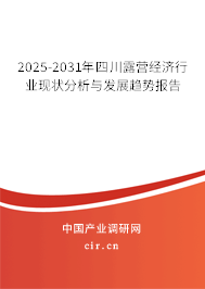 2025-2031年四川露營經濟行業現狀分析與發展趨勢報告 2025-2031年四川露營經濟行業現狀分析與發展趨勢報告