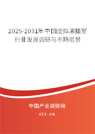 2025-2031年中國虛擬演播室行業發展調研與市場前景 2025-2031年中國虛擬演播室行業發展調研與市場前景