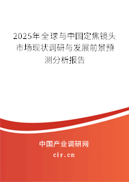 2025年全球與中國定焦鏡頭市場現狀調研與發展前景預測分析報告