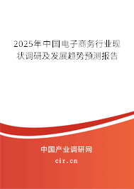 2025年中國電子商務(wù)行業(yè)現(xiàn)狀調(diào)研及發(fā)展趨勢預(yù)測報告 2025年中國電子商務(wù)行業(yè)現(xiàn)狀調(diào)研及發(fā)展趨勢預(yù)測報告