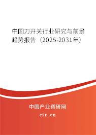 中國刀開關行業(yè)研究與前景趨勢報告(2025-2031年) 中國刀開關行業(yè)研究與前景趨勢報告(2025-2031年)