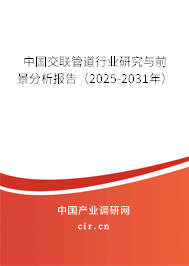 中國交聯管道行業研究與前景分析報告(2025-2031年) 中國交聯管道行業研究與前景分析報告(2025-2031年)