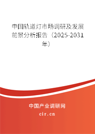 中國軌道燈市場調研及發展前景分析報告(2025-2031年) 中國軌道燈市場調研及發展前景分析報告(2025-2031年)
