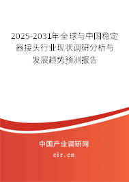 2025-2031年全球與中國穩定器接頭行業現狀調研分析與發展趨勢預測報告