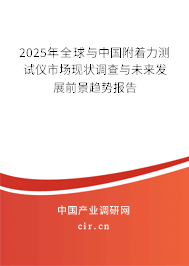 2025年全球與中國附著力測試儀市場現狀調查與未來發展前景趨勢報告 2025年全球與中國附著力測試儀市場現狀調查與未來發展前景趨勢報告