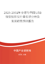 2025-2031年全球與中國USB微型投影儀行業現狀分析及發展趨勢預測報告 2025-2031年全球與中國USB微型投影儀行業現狀分析及發展趨勢預測報告